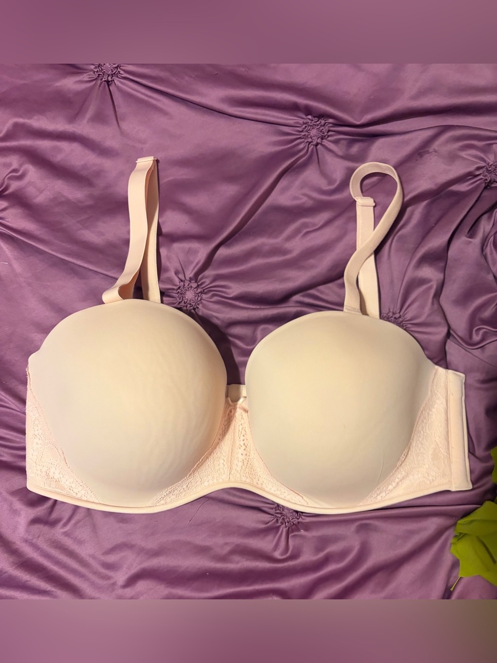 Cacique Pale Pink Seamless T-Shirt Bra